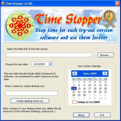 software time stopper