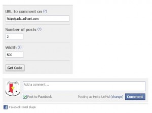 Cara membuat kotak komentar facebook