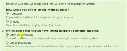 metode instalasi intense debate di blogspot